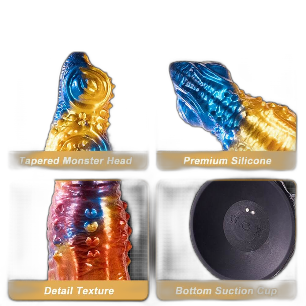Phoenix - 9 Inch Thrusting Dildo - Fantasy Dildo Vibrator