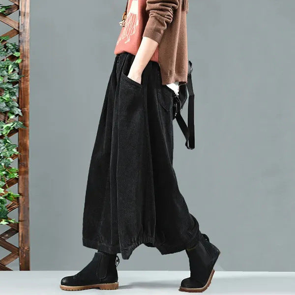 Retro Loose-fitting Casual Skirt For Women