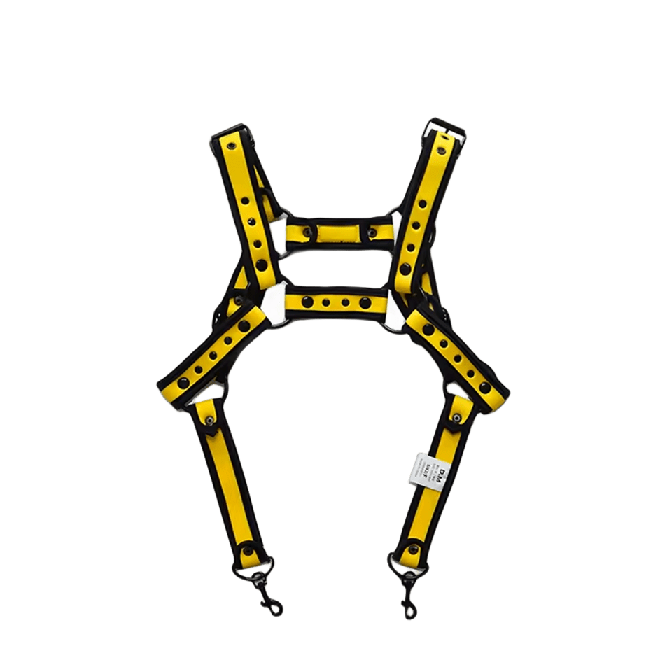 Dog & Master Body Harness Yellow