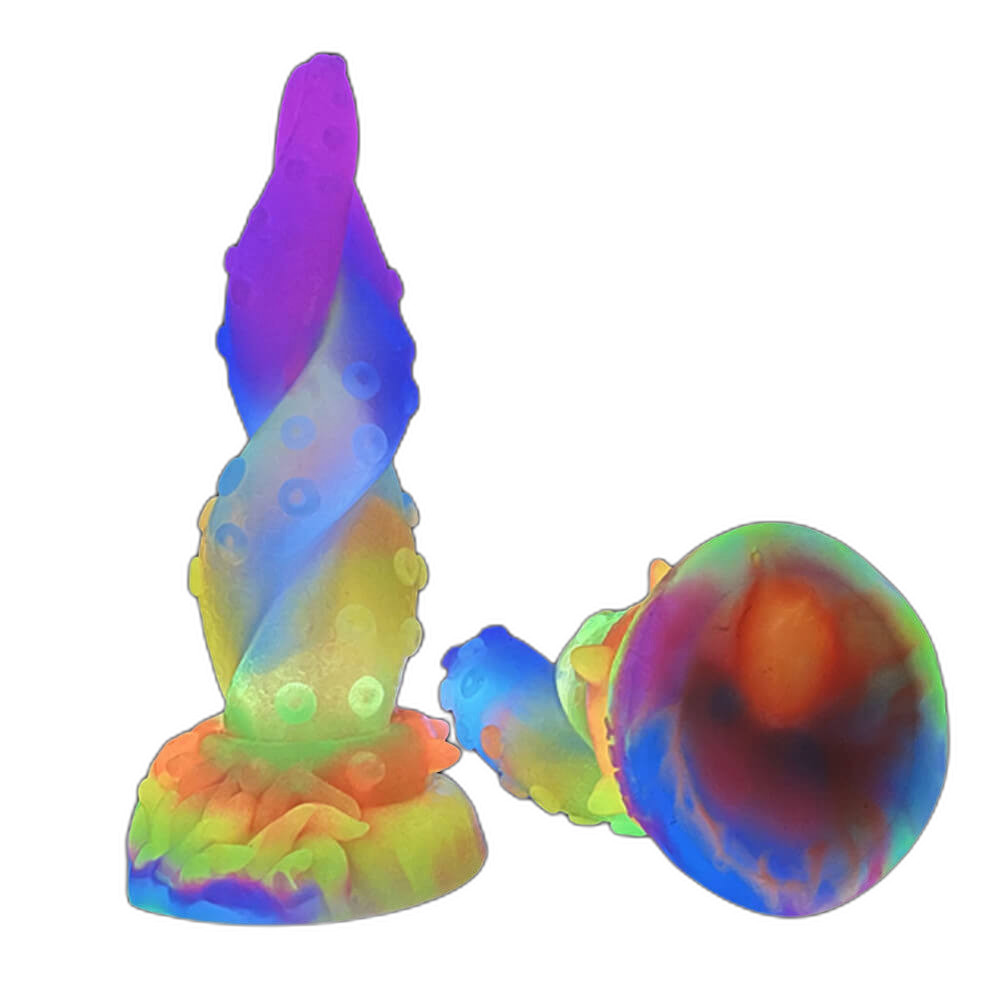 Sea Serpent - 7.7 Inch Tentacle Dildo - Fantasy Monster Dildo - Octopus Dildo