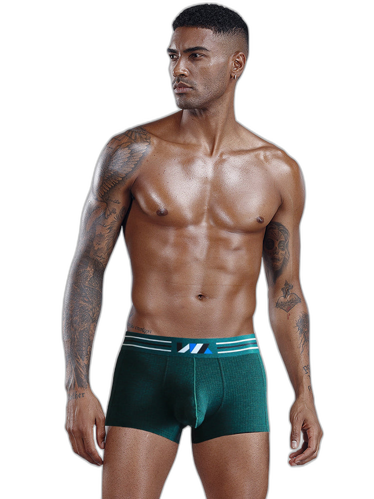 2 Pack Separated Pouch Comfy Mens Boxer Briefs