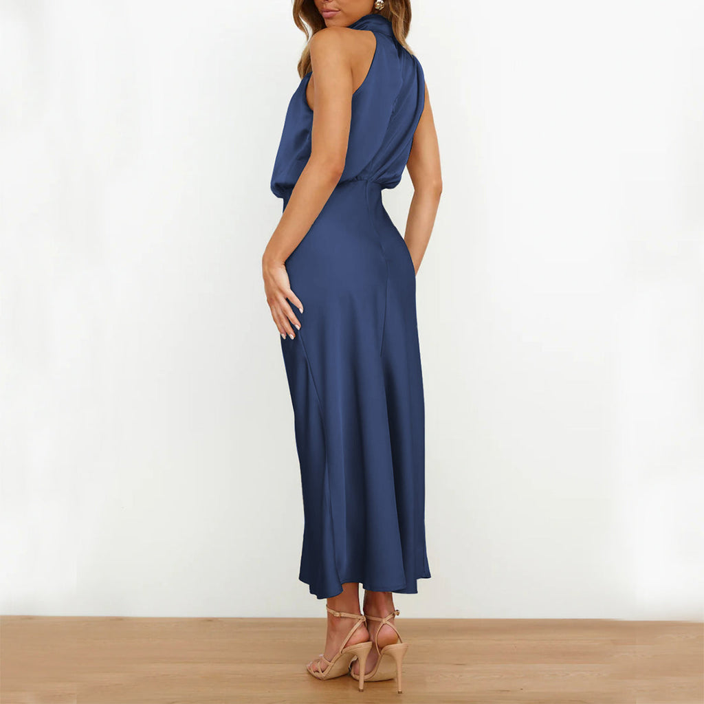 Summer Sleeveless Dress Ins Fashion Elegant Evening Party Club Clothing For Women