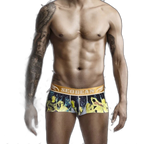 SEOBEAN Luxe Print Silk Low-Waist Boxers