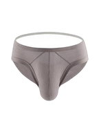 2 Pack Men's Low Rise Back Hollow 3D U-convex Large Pouch T-Back Briefs