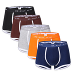 Men's Cotton Mid-rise Boxer Briefs