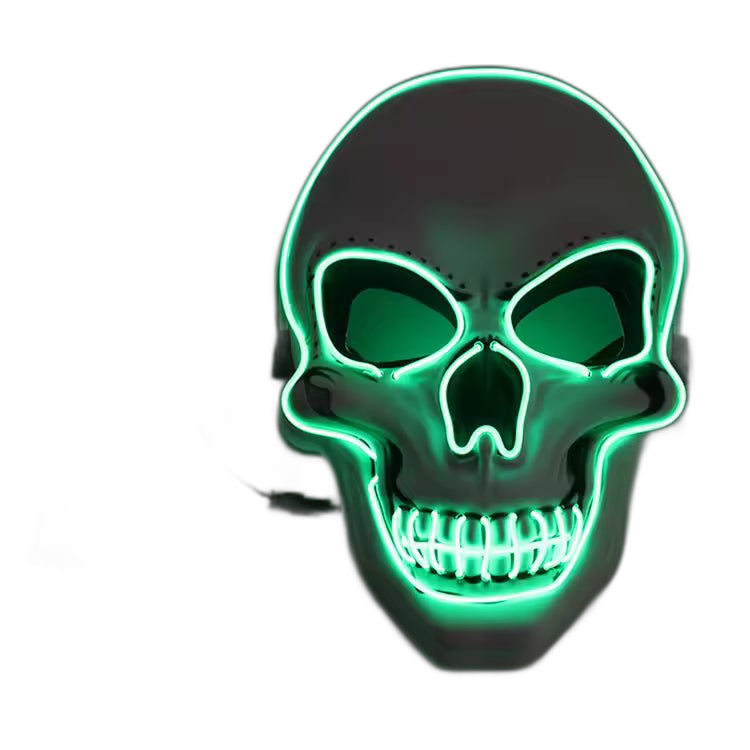Neon Skully Mask