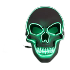 Neon Skully Mask