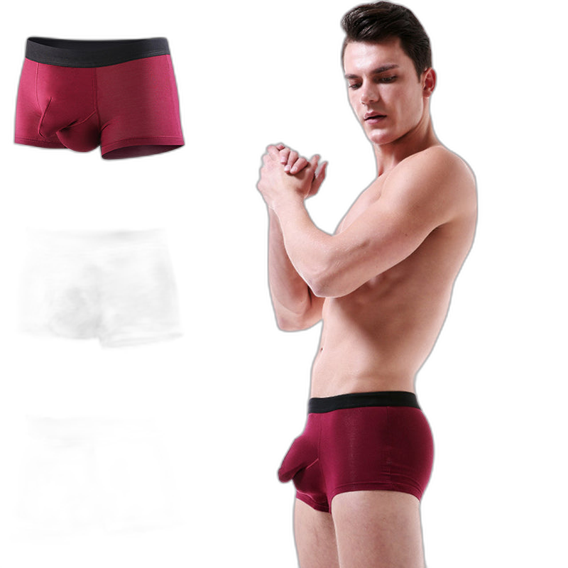 3 Pack Modal Dual Pouch Mens Underwear