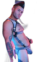 Breedwell Cockpit Tank Harness Heather Grey