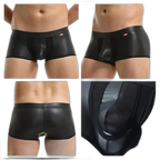 Kinky Transparent Leather Boxers