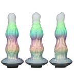 WistKnot – Glow-in-the-Dark Vibrating Dildo with Dog Knot Design