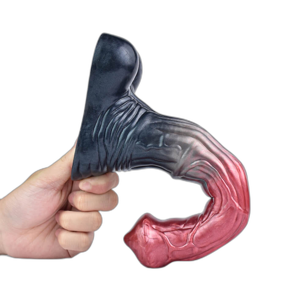 Ebony - 10.4 Inch Horse Dildo - Horse Cock Dildo - Fantasy Dildo