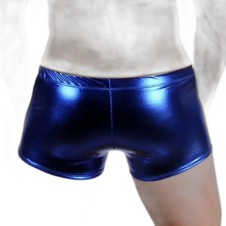Super Booty Drawstring PU Leather Boxers