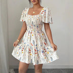 Women's Casual Loose-fit Fashionable Printed Dress