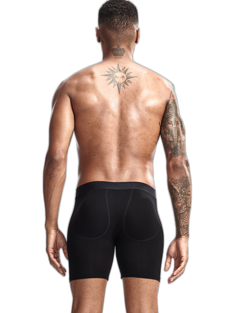 Men's U Convex Boxers Briefs Butt Enhancer Underwear