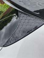 Ford Focus MK4 & MK4.5 (All Models) Rear Window Side Cover (Hex Design) - Hatchback Only