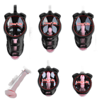 Cosmas - Male Chastity Device - Cock Cage - Chastity Cage With Catheter