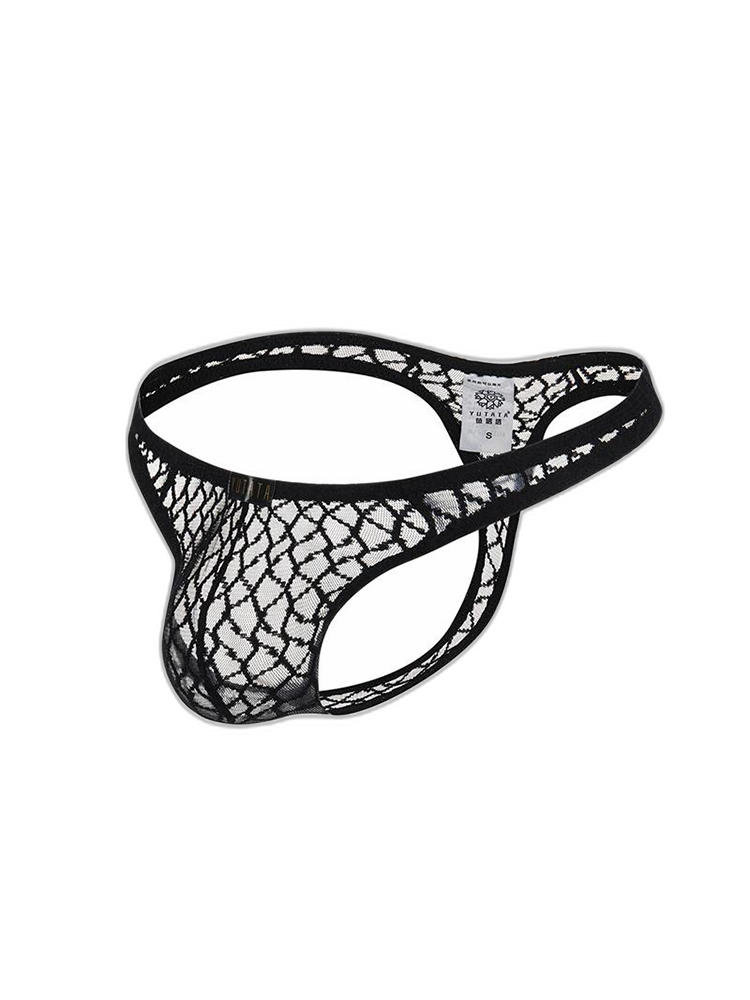 Men's Breathable Mesh Thongs