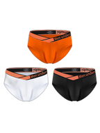 2 Pack Men's Stylish V-Shaped Waistband Briefs