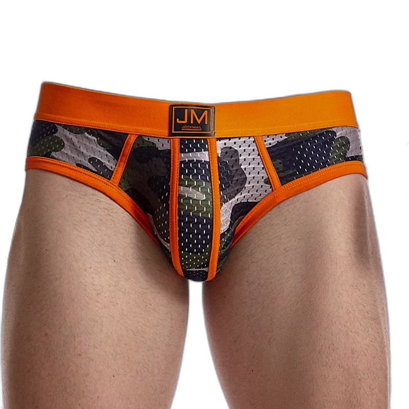Camo Mesh Briefs
