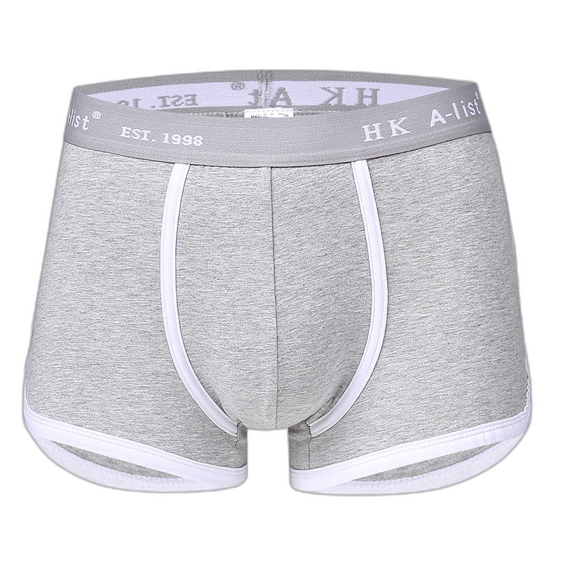 Men's Cotton Mid-rise Boxer Briefs