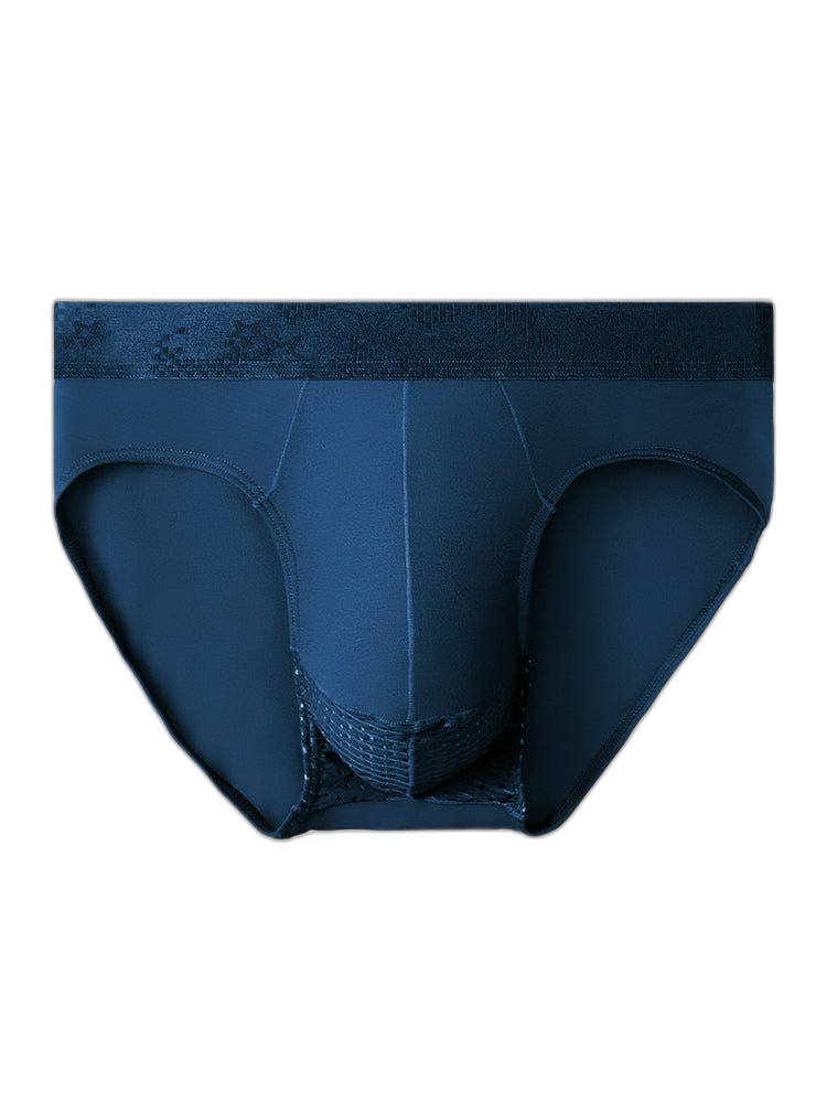 4 Pack Men's Comfortable Thin Pouch Breathable Mesh Briefs