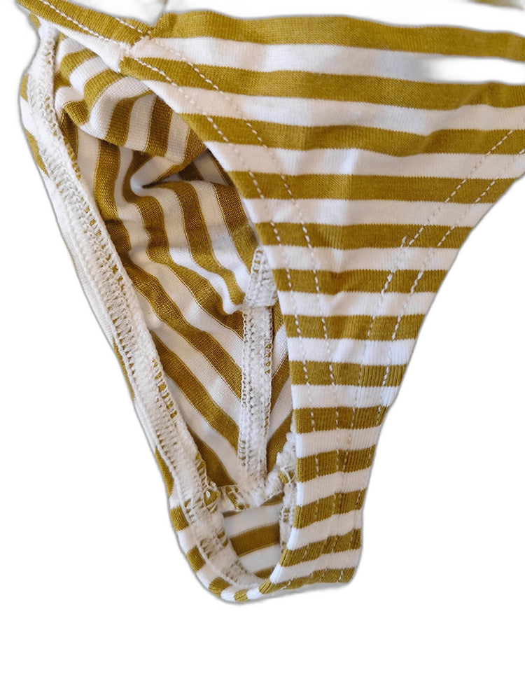 3 Pack Men's Striped Trendy Cooling Touch Day-Long Comfort Firm Support Thongs