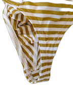 3 Pack Men's Striped Trendy Cooling Touch Day-Long Comfort Firm Support Thongs