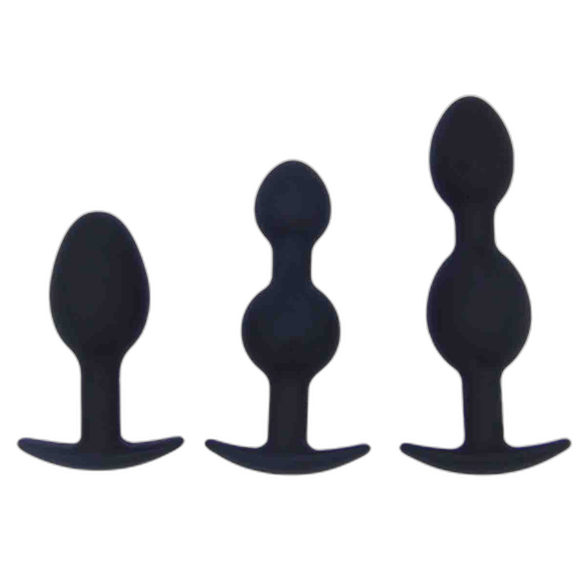 Silicone Butt Plug Multi-Bead