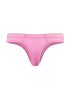 Men's Simple Breathable Mesh Pouch Thong & Strings