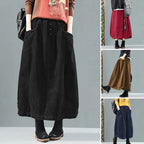 Retro Loose-fitting Casual Skirt For Women