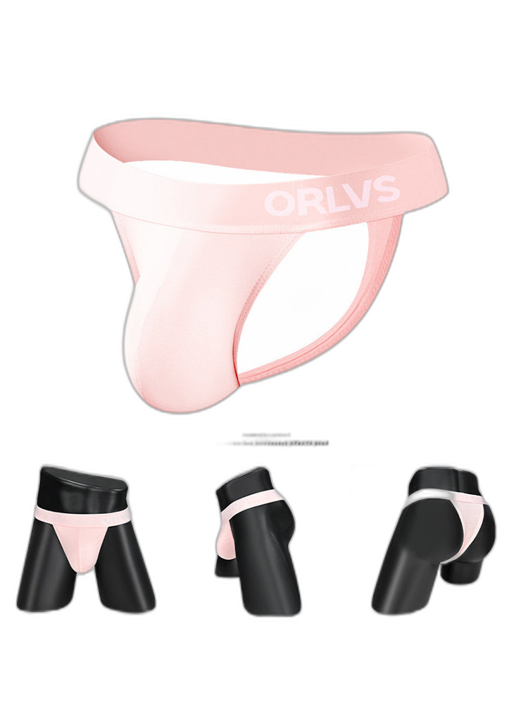 2 Pack Men's Large Pouch Enhancing Modal Breathable Thong