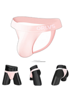 2 Pack Men's Large Pouch Enhancing Modal Breathable Thong