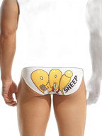 Men’s Cartoon Low-Rise Briefs