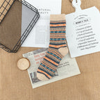Men's Thickened Ethnic Style Checkered Socks