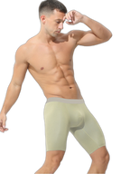 2 Pack Men's Active Flyless Boxer Briefs