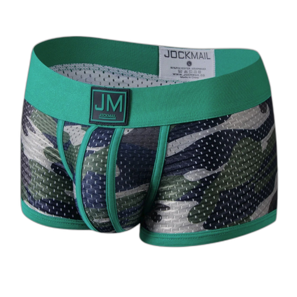 Camo Mesh Boxer Briefs