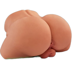 Torso Male Sex Doll with Realistic Dildo and Testis