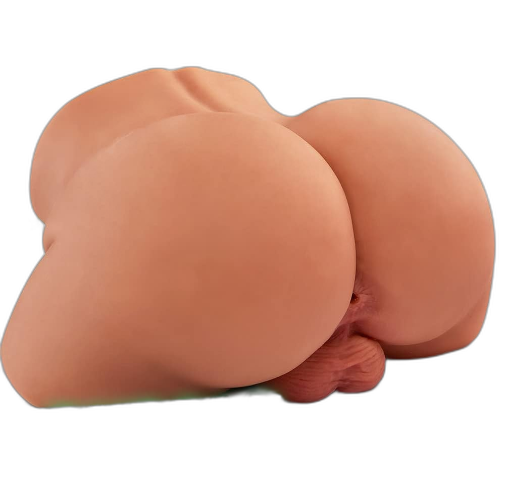 Torso Male Sex Doll with Realistic Dildo and Testis