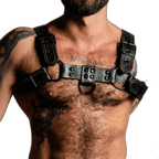 ruff GEAR Proud Leather Bulldog Harness