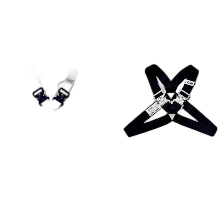 Metal Buckle Chest Strap Harness