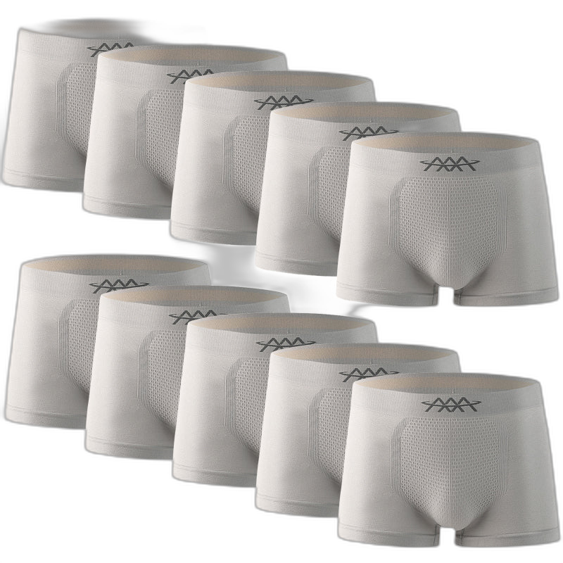 10 Pack Breathable Men's Boxer Briefs