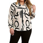 Dignified Sense Of Design Printed Blouse For Women