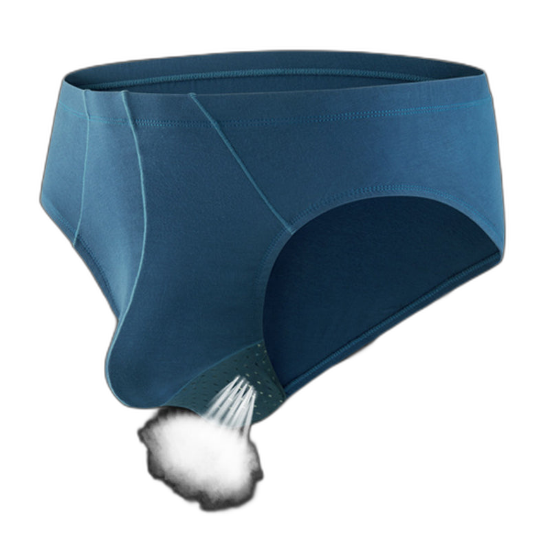 Mens Modal Ball Pouch Breathable Briefs