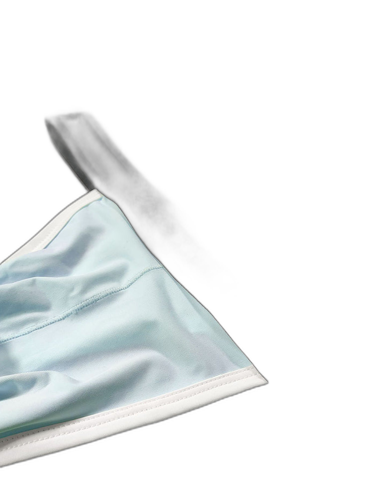 3 Pack Men's Contoured Pouch Ice Silk Thong