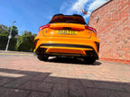 Rear Bumper Reflector Surround for MK4 / MK4.5 Focus | CEUK (Carbon Fibre Look OR Gloss Black)