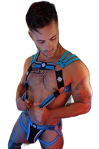 Breedwell Circuit Breaker Body Harness Aqua Blue