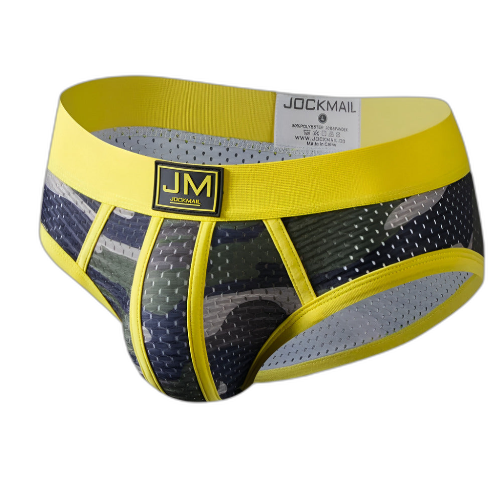 Camo Mesh Briefs