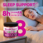 5-in-1 Magnesium Glycinate Gummies - 1400mg Complex, 120 Gummies | Organic, Non-GMO, Third-Party Tested
