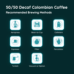 50/50 Decaf Colombian Coffee